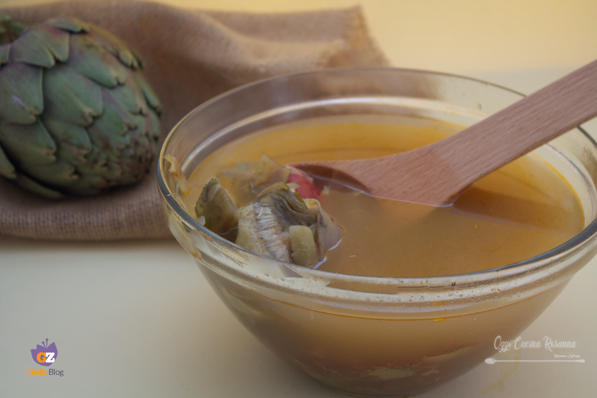 brodo di carciofi
