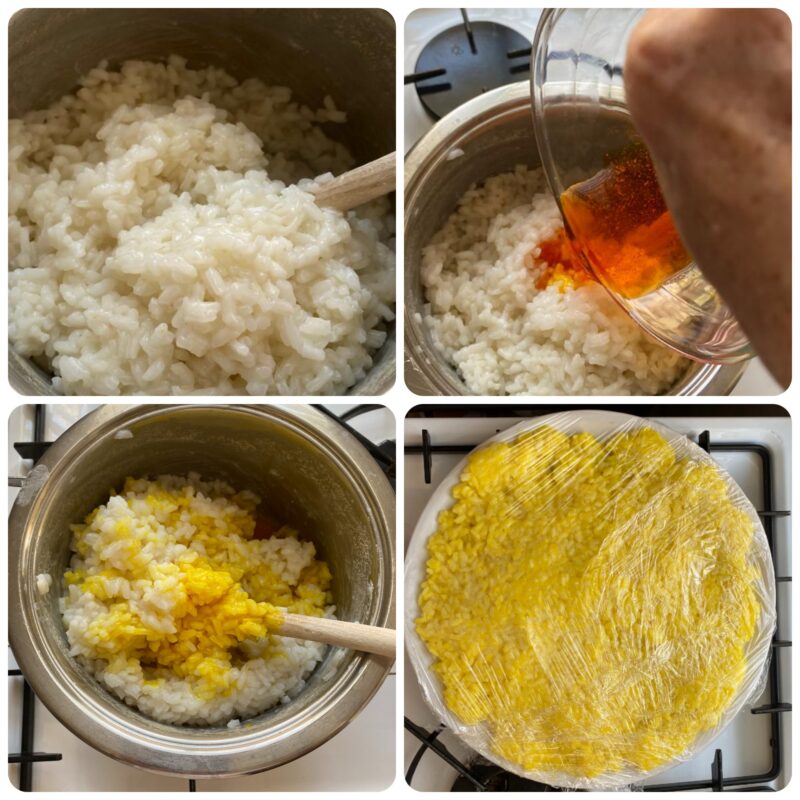 Arancini di riso in bianco