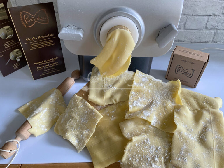 Lasagna con pasta maker trafila sfoglia regolabile