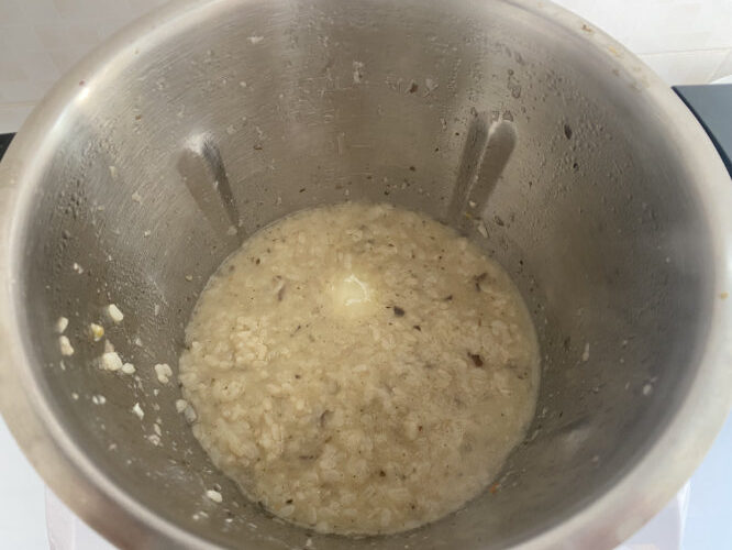 Monsieur Cuisine Risotto ai funghi e parmigiano