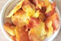 Chips di patate in friggitrice ad aria