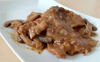 Ossobuco di vitello ai funghi