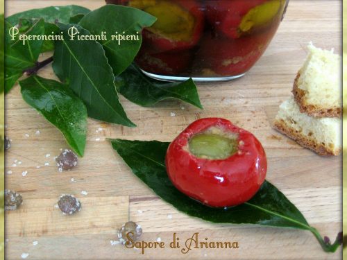 Peperoncini piccanti Ripieni – Ricetta tipica Siciliana