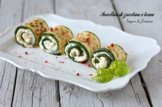 involtini di zucchine e tonno