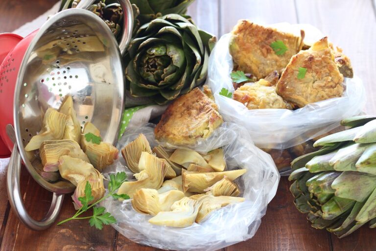 COME CONGELARE I CARCIOFI crudi o cotti Sapore di Arianna