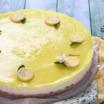 cheesecake al limone senza gelatina con mascarpone