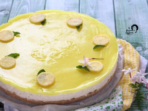 Cheesecake al Limone SENZA GELATINA con mascarpone