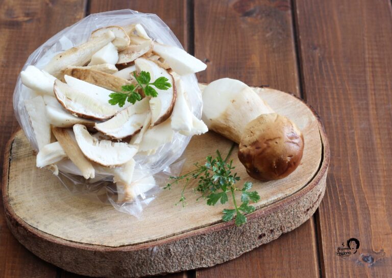 Come congelare i funghi porcini crudi o cotti Sapore di Arianna