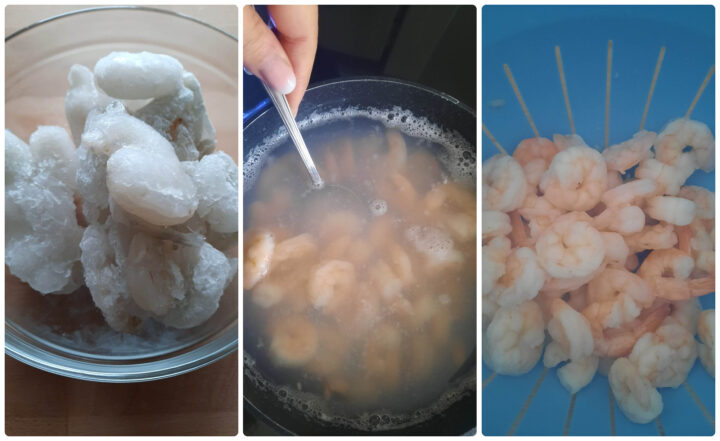 Cocktail di gamberi surgelati