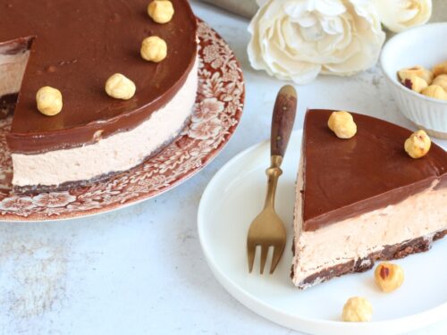 Cheesecake mascarpone e Nutella senza gelatina