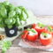 POMODORI RIPIENI CON RICOTTA, TONNO E OLIVE TAGGIASCHE