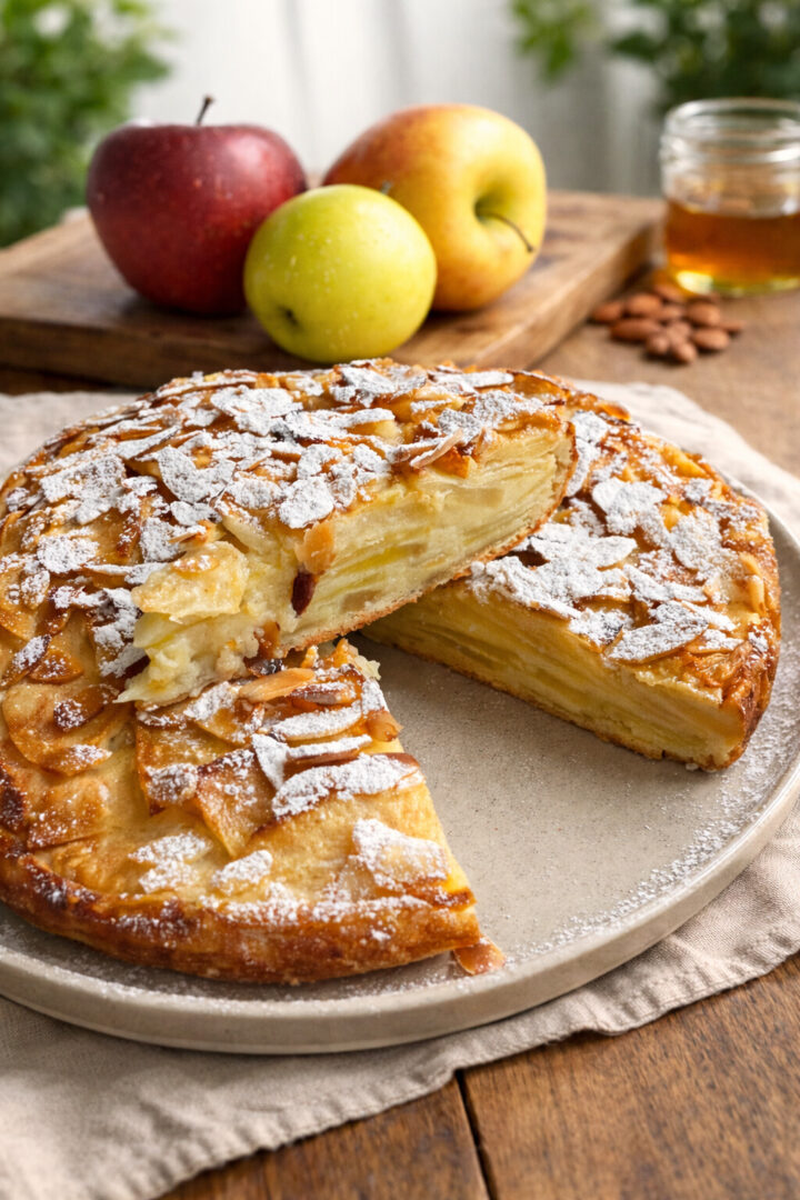 Torta di mele INVISIBILE - Sapore di Arianna