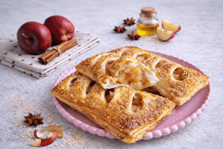 Mini Strudel di Mele con Pasta sfoglia veloci