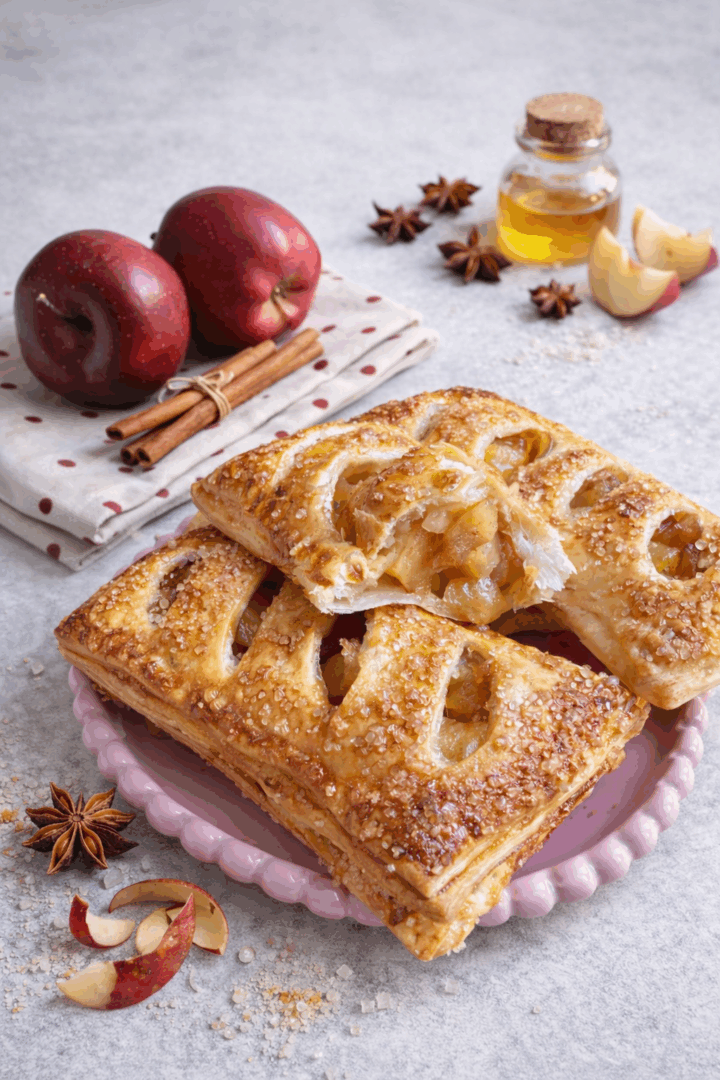 Mini Strudel di Mele con Pasta sfoglia veloci