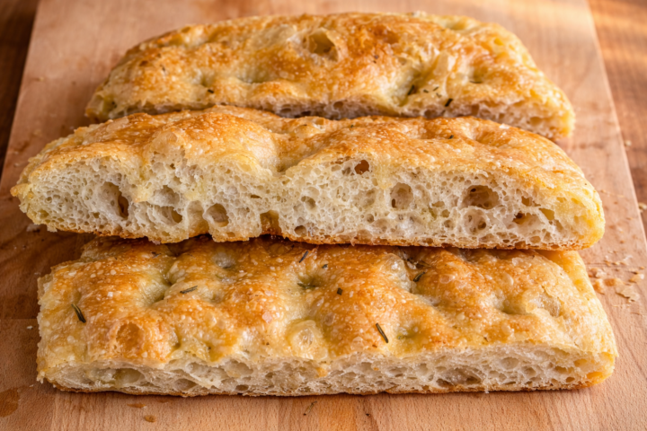 Focaccia Alta e soffice con mille bolle