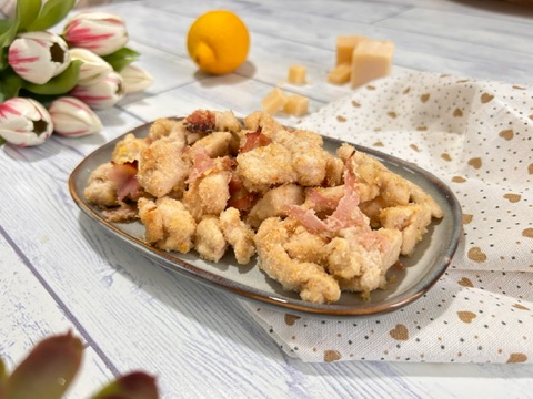 Straccetti di pollo al forno