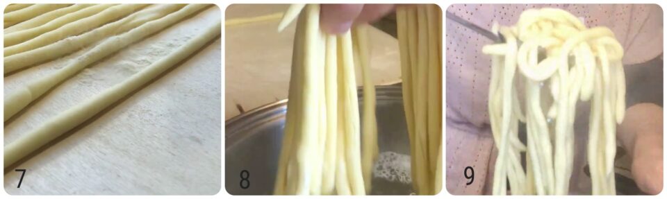 Pici toscani fatti a mano