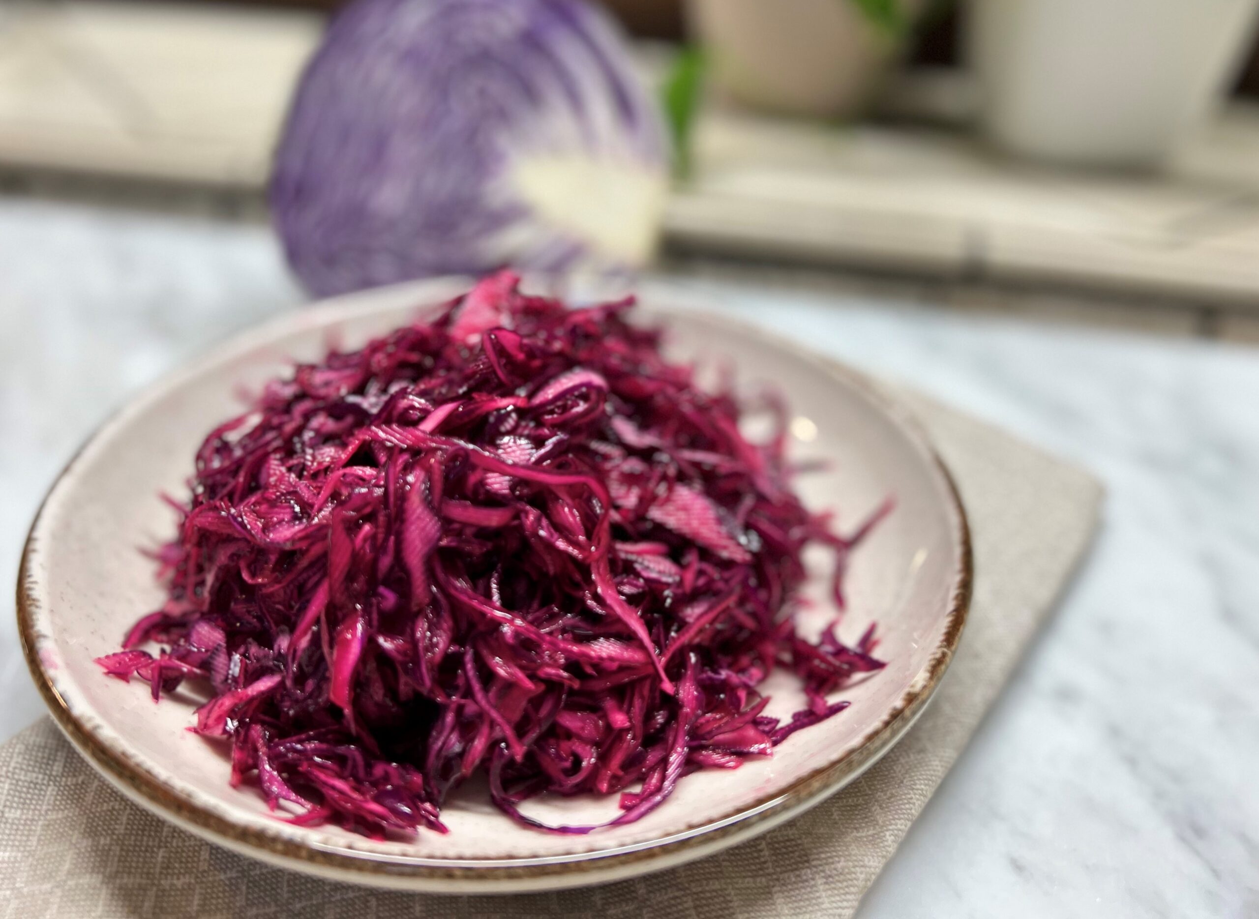 Cavolo Viola Marinato una ricetta tanto salutare quanto buona e semplice