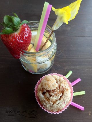 muffin crumble alle fragole