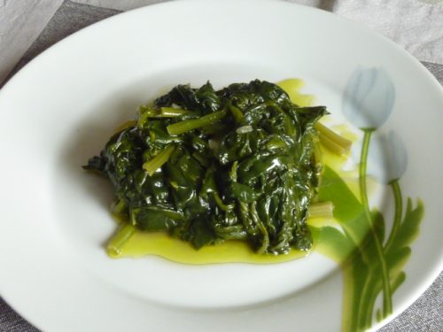 Sauteed spinach recipe