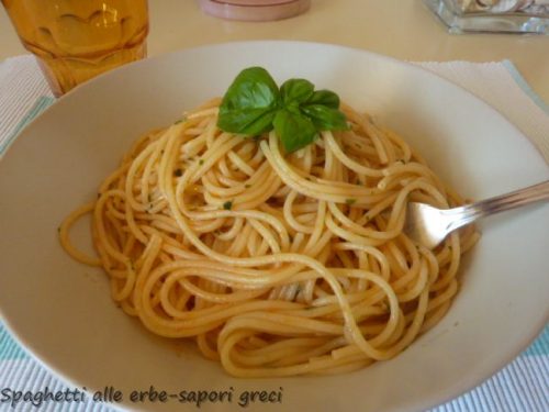 Spaghetti alle erbe