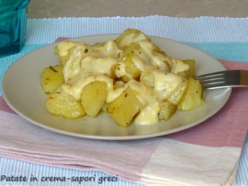 Potatoes in cream