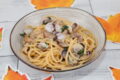 Spaghetti alle vongole e porcini