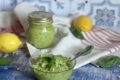 Pesto di limoni, prezzemolo e basilico