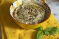 Hummus light di legumi e basilico