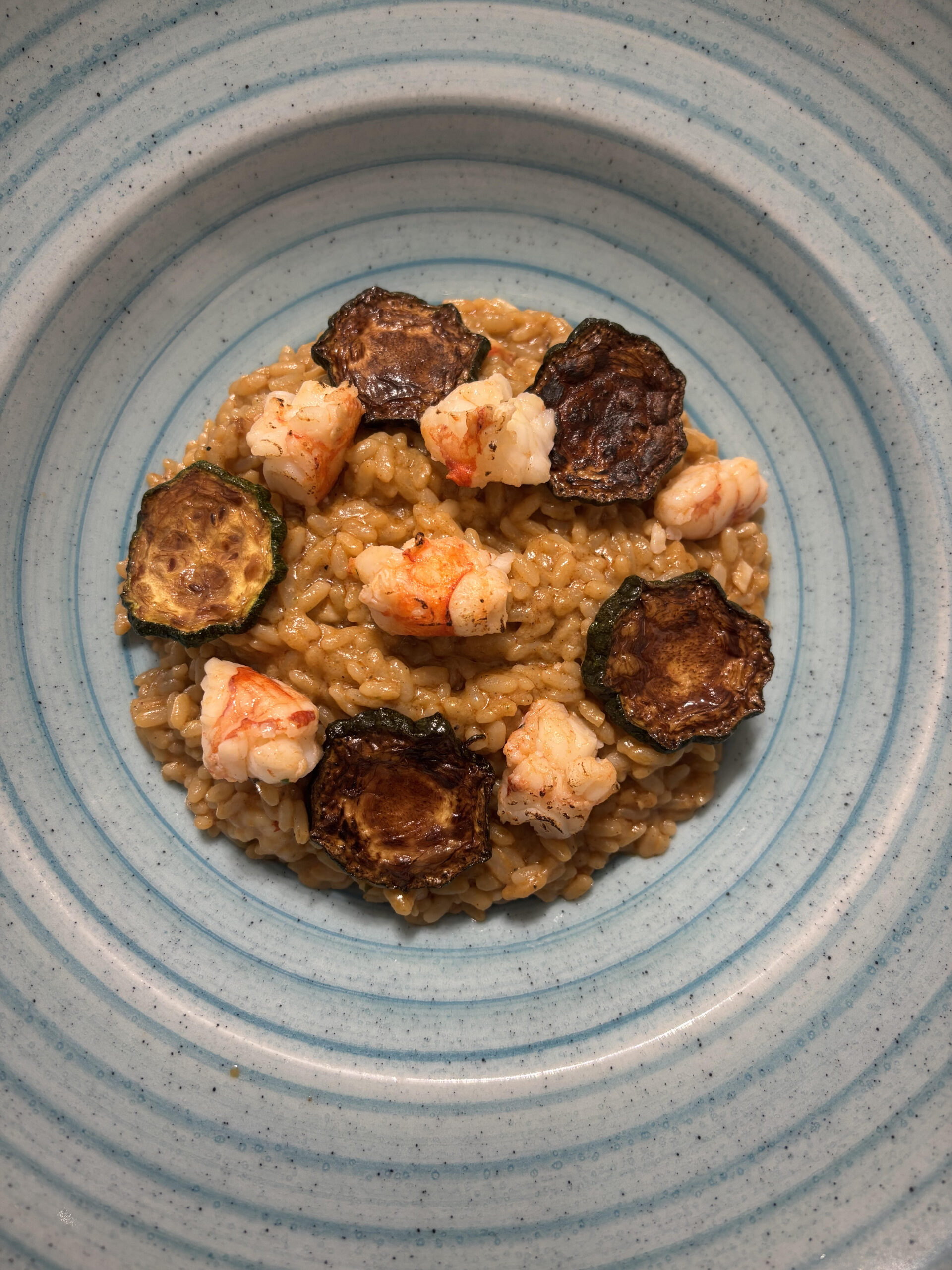 Risotto ai gamberi e zucchine con bisque di gamberi - Blog di SassiGusto