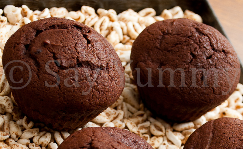Muffins cacao e spezie