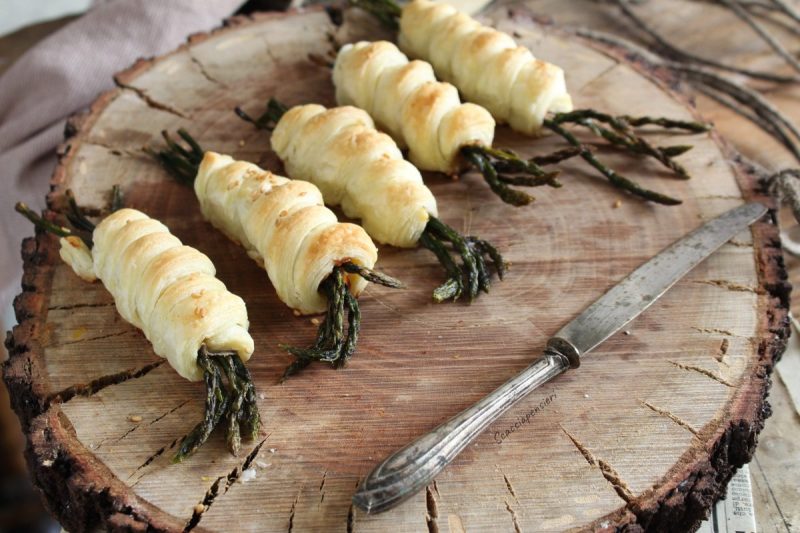 Asparagi in crosta – antipasto finger food delizioso –