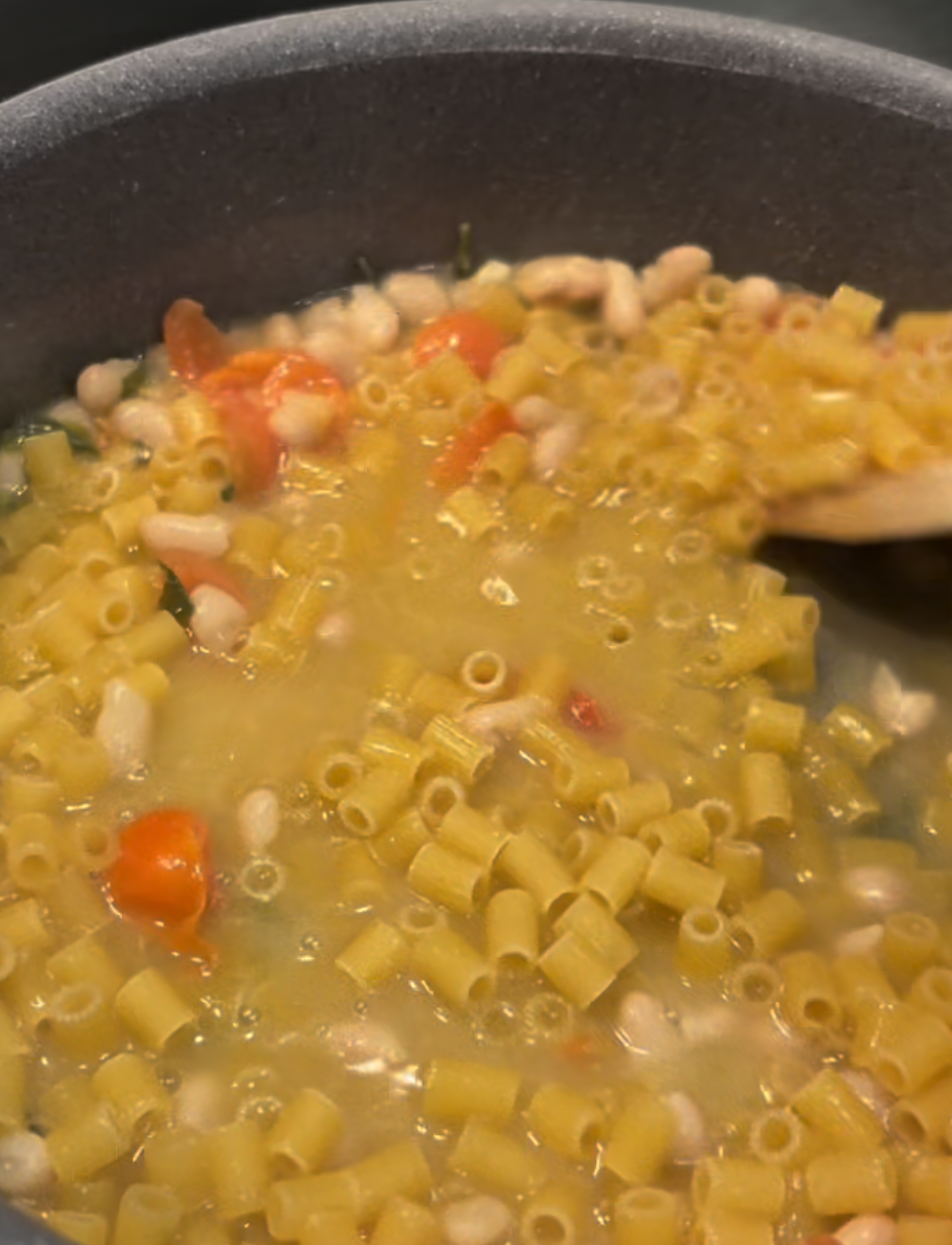 tubetti fagioli e cozze