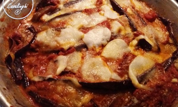 parmigiana melanzane light padella