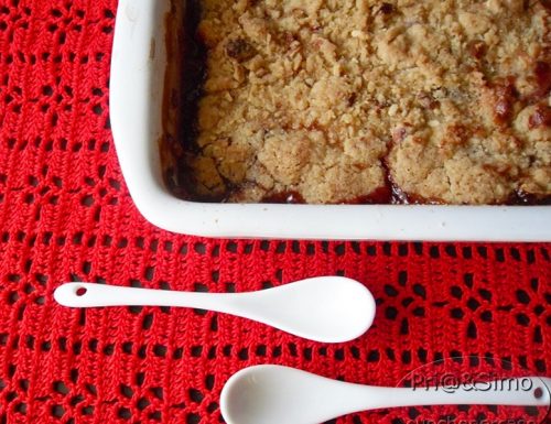 strawberry crumble ( crumble di fragole) by simo