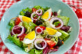 Insalata mista con uova sode