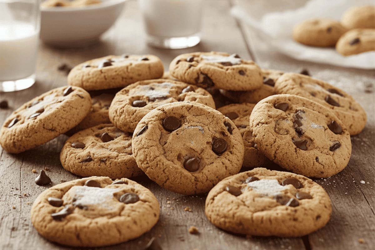 ricetta biscotti gocce di cioccolato