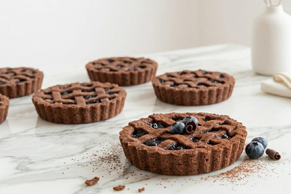 ricetta-crostatine-al-cacao-e-mirtilli
