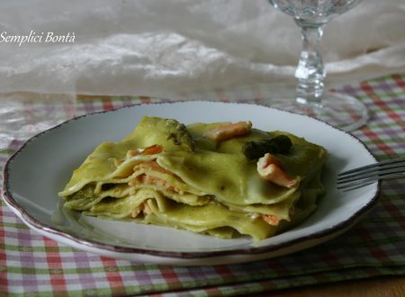 LASAGNE CON ASPARAGI E SALMONE