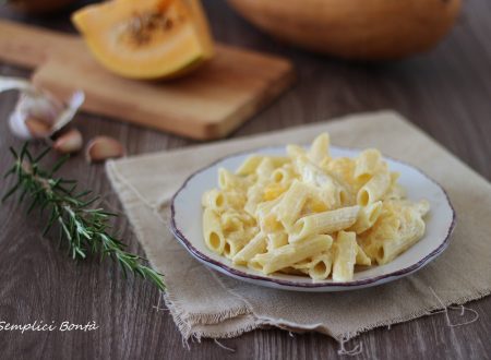 PASTA CON ZUCCA E PHILADELPHIA