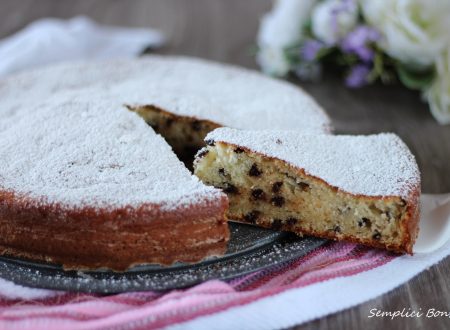 TORTA SOFFICE RICOTTA E GOCCE DI CIOCCOLATO