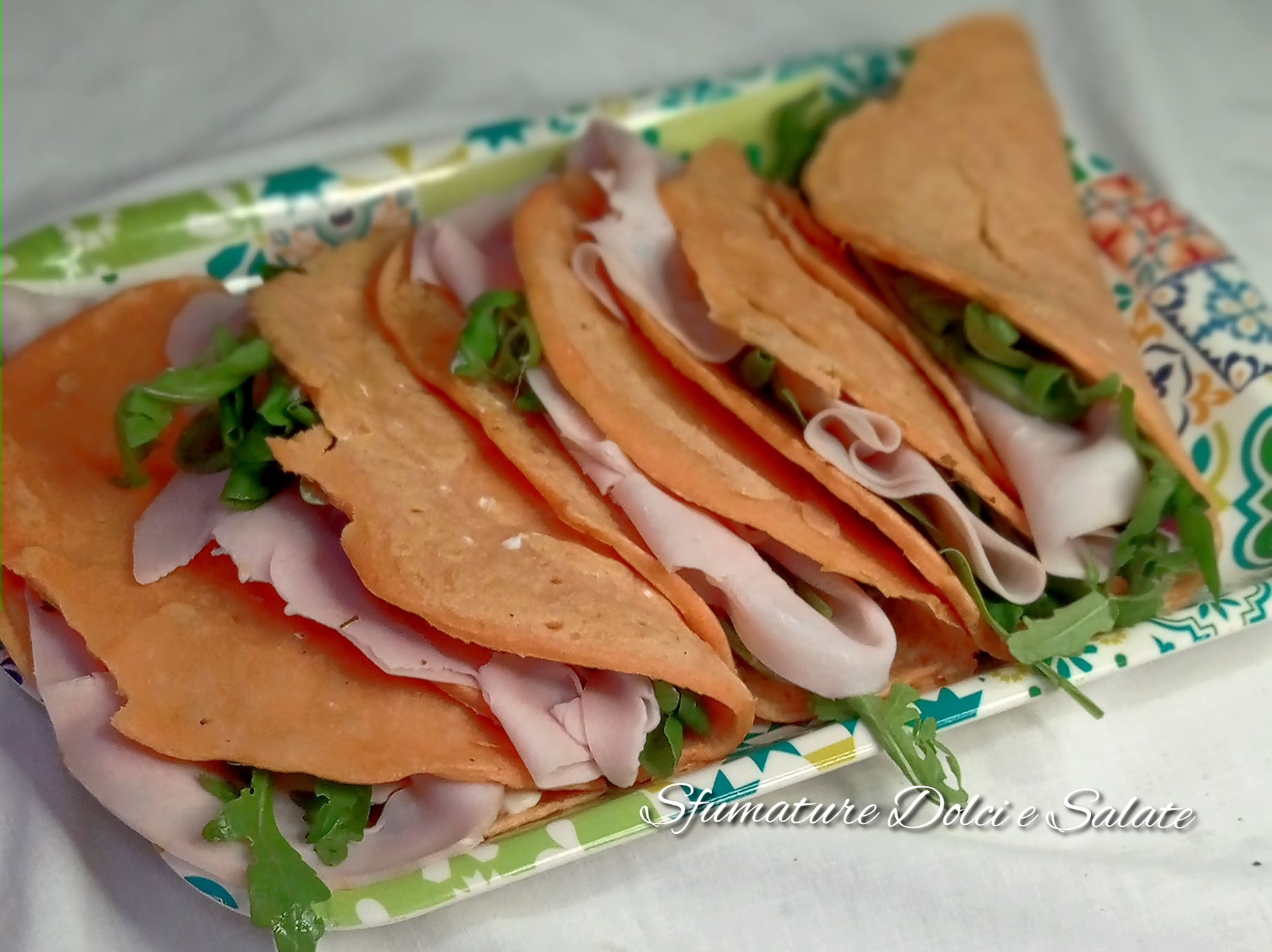 crepes di lenticchie rosse