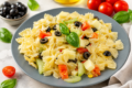 PASTA FREDDA con Pomodoro, Olive e Formaggio! Ricetta Estiva Facile e Veloce