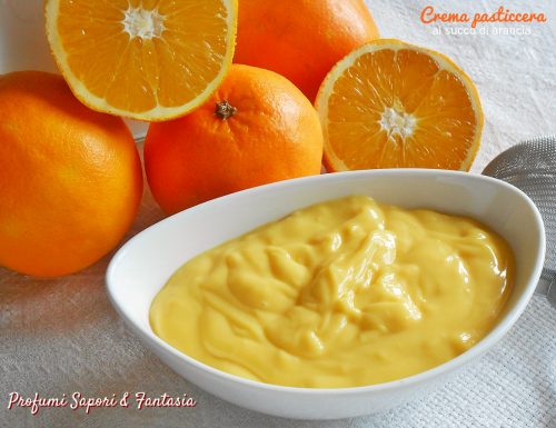Crema al succo di arancia