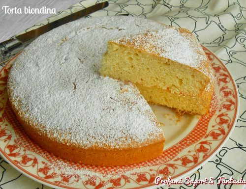 Torta biondina base per torte da farcire