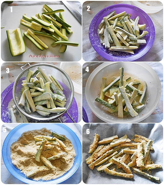 zucchine croccanti cotte al forno