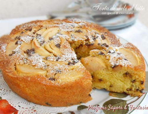 Torta di mele al caramello ricetta golosa - Profumi Sapori & Fantasia