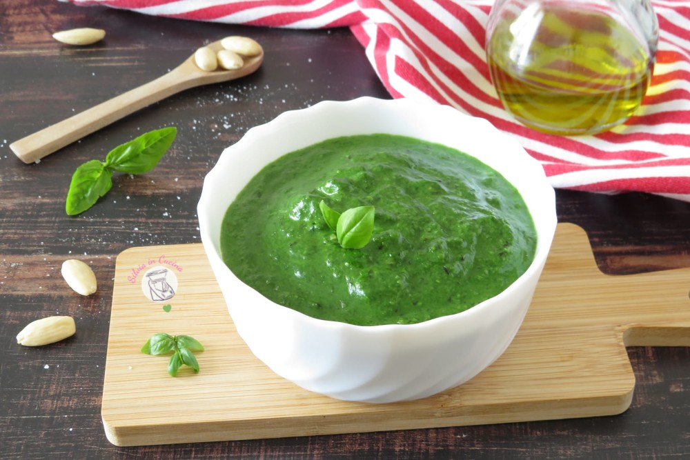 Pesto di spinaci Bimby