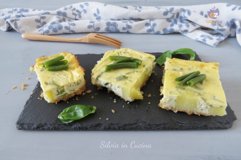 Cheesecake Bimby salata patate e fagiolini