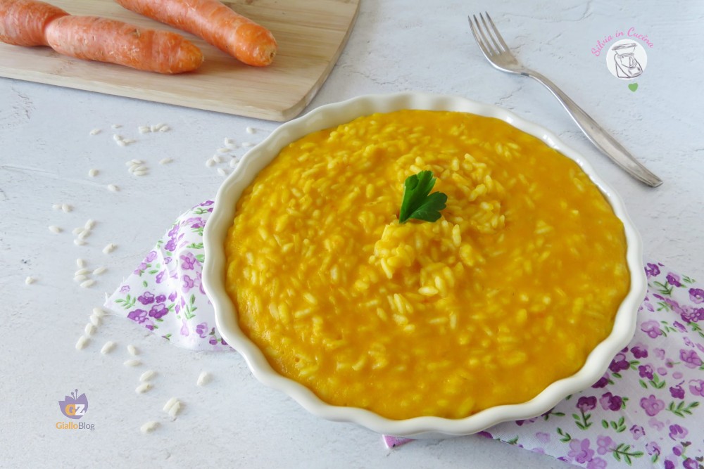 Risotto Bimby crema di carote